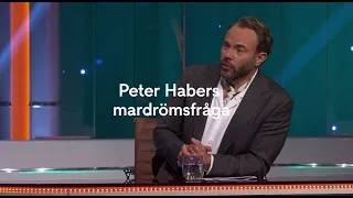 Här berättar Peter Haber vilken fråga han absolut inte vill ha - Hellenius Hörna 2022