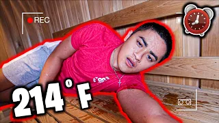 LAST TO LEAVE SAUNA WINS $1000 Challenge *PART 2*