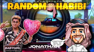 RANDOM HABIBI ❤️ | BABY GIRL💞 | JONATHAN | REAL ID SE AAO JONATHAN😂 | FUNNY | KYA BOLTI ! | MN squad