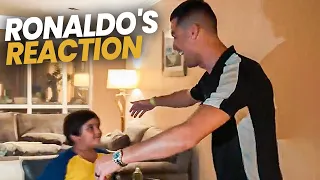 What this kid dared to do in front of Cristiano Ronaldo!
