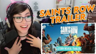 SAINTS ROW – Gameplay Overview Trailer & Story Reveal Trailer - REACTION !!!