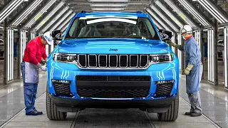 How They Build the Brand New Jeep Grand Cherokee in the US - Production Line Factory