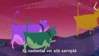 Home On The Range - Yodel-adle-eedle-idle-oo (Finnish) w/ subs