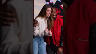 hailee steinfeld & shameik moore for spider-man: across the spider-verse