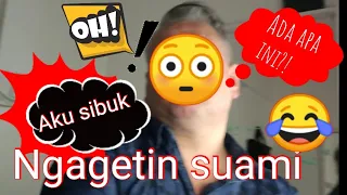 PRANK SUAMI DAN BEGINI REAKSINYA