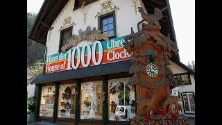 Города Германии. Сказочный город Триберг в Шварцвальде. Музей часов с Кукушками.