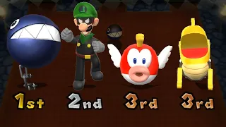 Mario Party 9 - Minigame - Daisy Vs Birdo Vs Luigi Vs Koopa Troopa