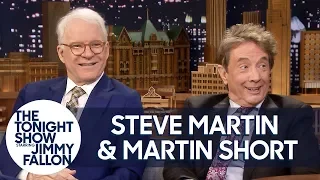 Steve Martin and Martin Short Surprise Jimmy with Their Favorite Tonight Show Moments
