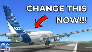 CHANGE This ONE Setting To Make SMOOTHER Landings in RFS - Real Flight Simulator!