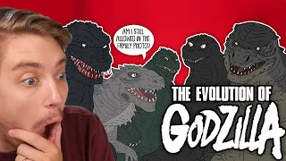 Reacting To The OFFICIAL Evolution of Godzilla