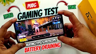 realme P1 5G PUBG (BGMI) Gaming FPS, Heating & Battery Draining Test | Best Amoled Mobile Under 15K