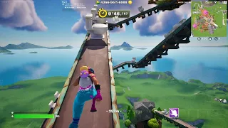 Fortnite only up speedrun