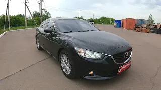 MAZDA 6 GJ 2.0L (150) PE-VPS. СПОРТИВНЫЕ МОТИВЫ В БИЗНЕС КЛАССЕ! ТЕСТ-ДРАЙВ.