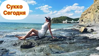 VLOG: 6 июня 2022 г. Пляж СУККО / Что происходит сегодня на  пляже 🏝 #Сукко #2022 #влог