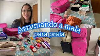 ARRUMANDO A MALA PARA PRAIA | organizadores, biquínis, produtos