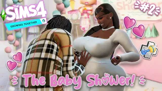 We Had a Baby Shower! 👶💗 · The Sims 4 Growing Together Let's Play Ep. #2