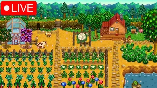 Growing the Gamers Farm! - Stardew Valley Live 🔴