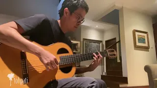 GUITAR SOLO (COVER) KOKORO WO KOMETE - AOI TESHIMA