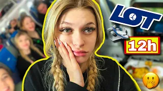 Lecimy do USA!! 🫢 Mój pierwszy długi lot ✈️ vlog