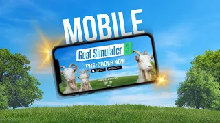 Goat simulator 3 in MOBILE!