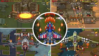 1945 air force: airplane game all bosses gamepaly#2 by falcon studio