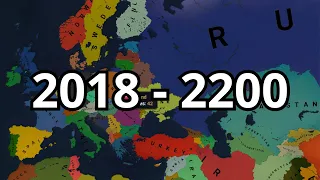AGE OF HISTORY II TIMELAPSE (2018 - 2200)