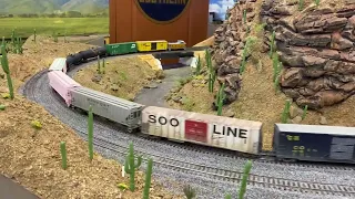 Scenery Update on the Faith Mountain Route HO scale Model Railroad