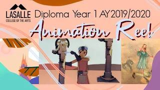 LASALLE Animation Reel | Year 1 Diploma AY2019/2020