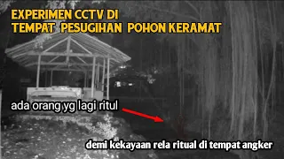 EXPERIMEN CCTV DI TEMPAT PESUGIHAN || TERDENGAR SUARA SUARA ANEH