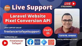Live Support 05 | Laravel Website Meta Pixel Conversion API with Server-Side Tracking Live Project