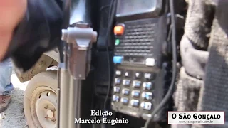 Rádio comunicador capta conversa de traficantes