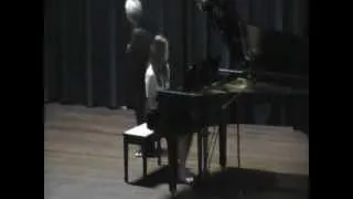 Sarah,s 1st performance playing the piano