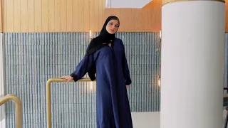 Blue Abaya