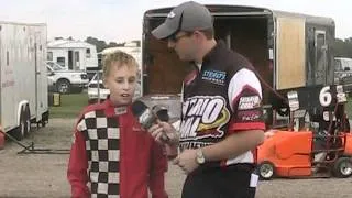 OntarioOval.com with Dawson Nethercott, Jr. Late Model driver at Grand Bend