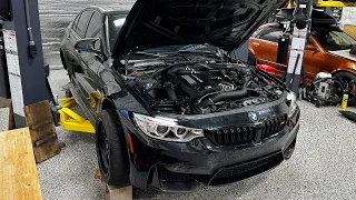 F80 M3 drift week build. ep.4 time for the go-fast parts.