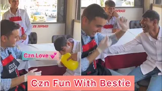 Czn Burak Turkish Chief with Bestie |Famous Chief | Turkish Food | #shorts