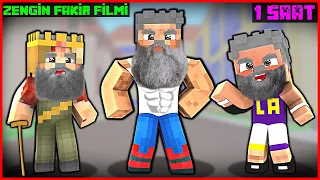MINECRAFT LIFE OF THE RICH AND THE POOR MOVIE! - (1 Hour)