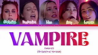 Cimorelli - Vampire (Orchestral Version) [Color Coded Lyrics]