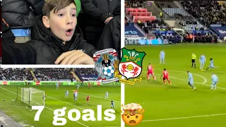 A 7 goal thriller | Ryan Reynolds Wrexham in the hat for 4th round| FA cup Coventry City V Wrexham