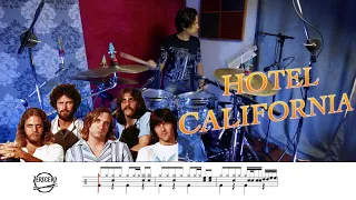 Hotel California - Eagles | Drum Cover & Score | Hugo Zerecero