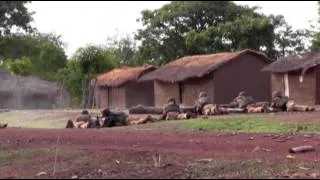 Raw: French Military Fights Rebels in CAR