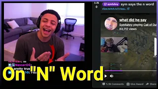 Myth Tells Why Symfuhny used a "N" Word | Twitch Daily Moments