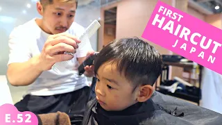 What getting a haircut in Japan is like for 2-year old E.52