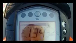 KTM Duke 125 - Top Speed 134 Km/h