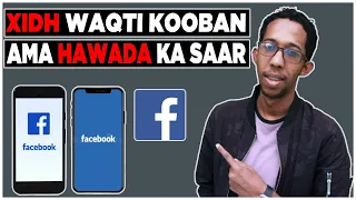 Sidee Loo Xidhaa Facebook Akoonkaga Waqti Kooban, iyo Sida Loo Delete Gareeyo Gabi Ahaanba Akoonkaga
