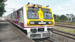 Quick accelerating brand new EMU local trains of Howrah - Barddhaman chord line