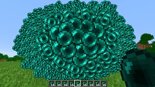 I throw 1,000,000 Ender's pearls at a time in MINECRAFT