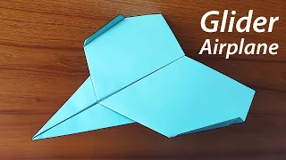 Glider Paper Plane | World's Best Paper Glider | Best Paper Airplane Glider