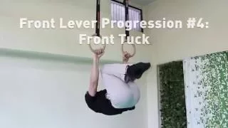 Front Lever Progressions - Gymnastic Rings Tutorial