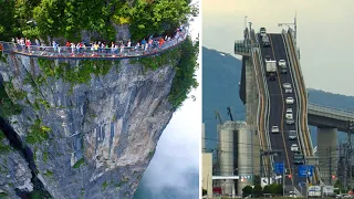 12 SCARIEST Bridges In The World!